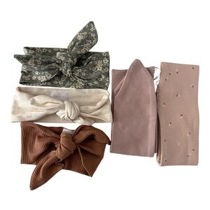 Jamie Kay Floral and Solid Hair Accessories Set